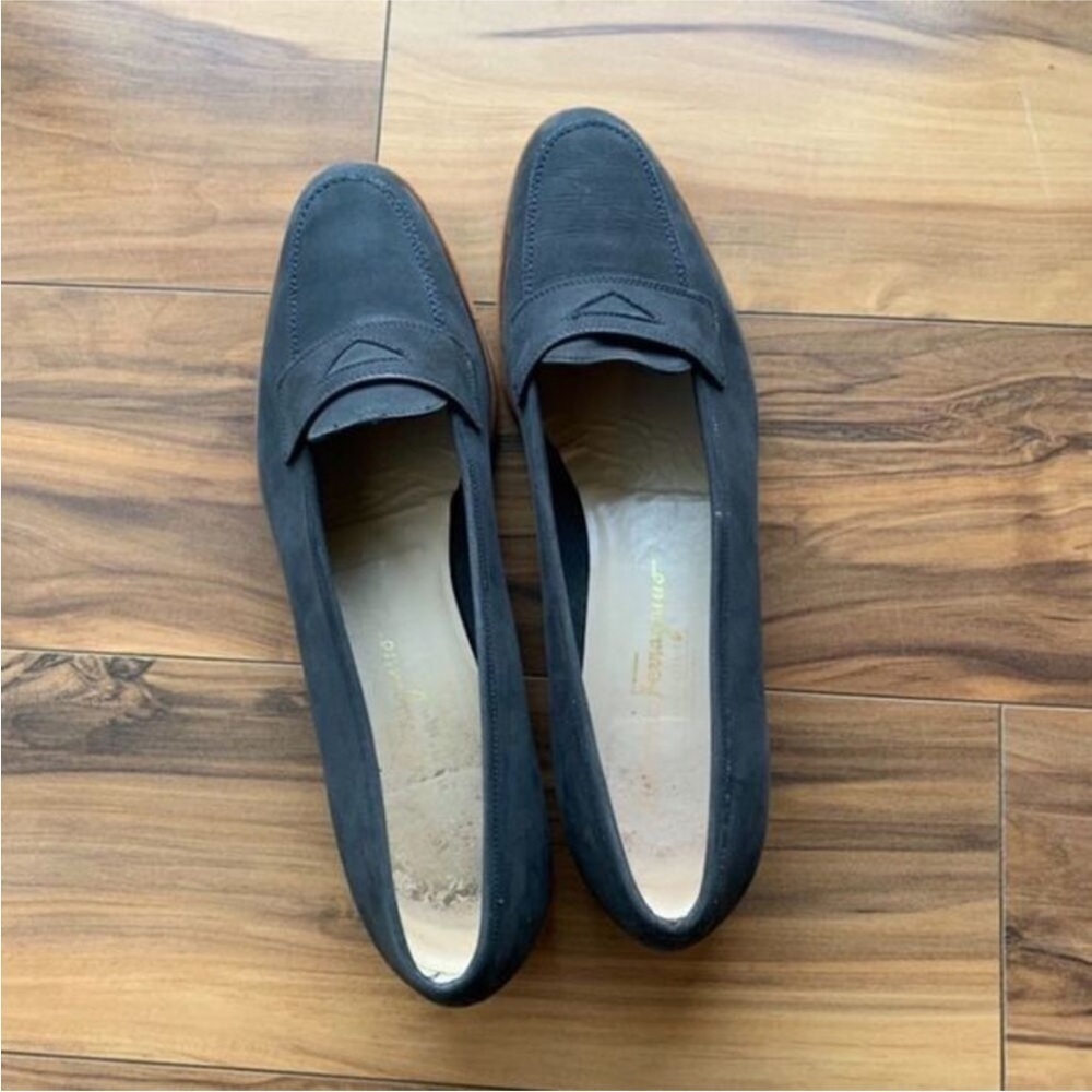 Salvatore ferragamo vintage penny loafers flats 10.5